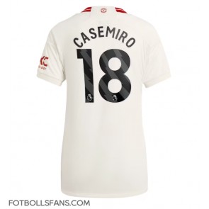 Manchester United Casemiro #18 Replika Tredje Tröja Damer 2023-24 Kortärmad